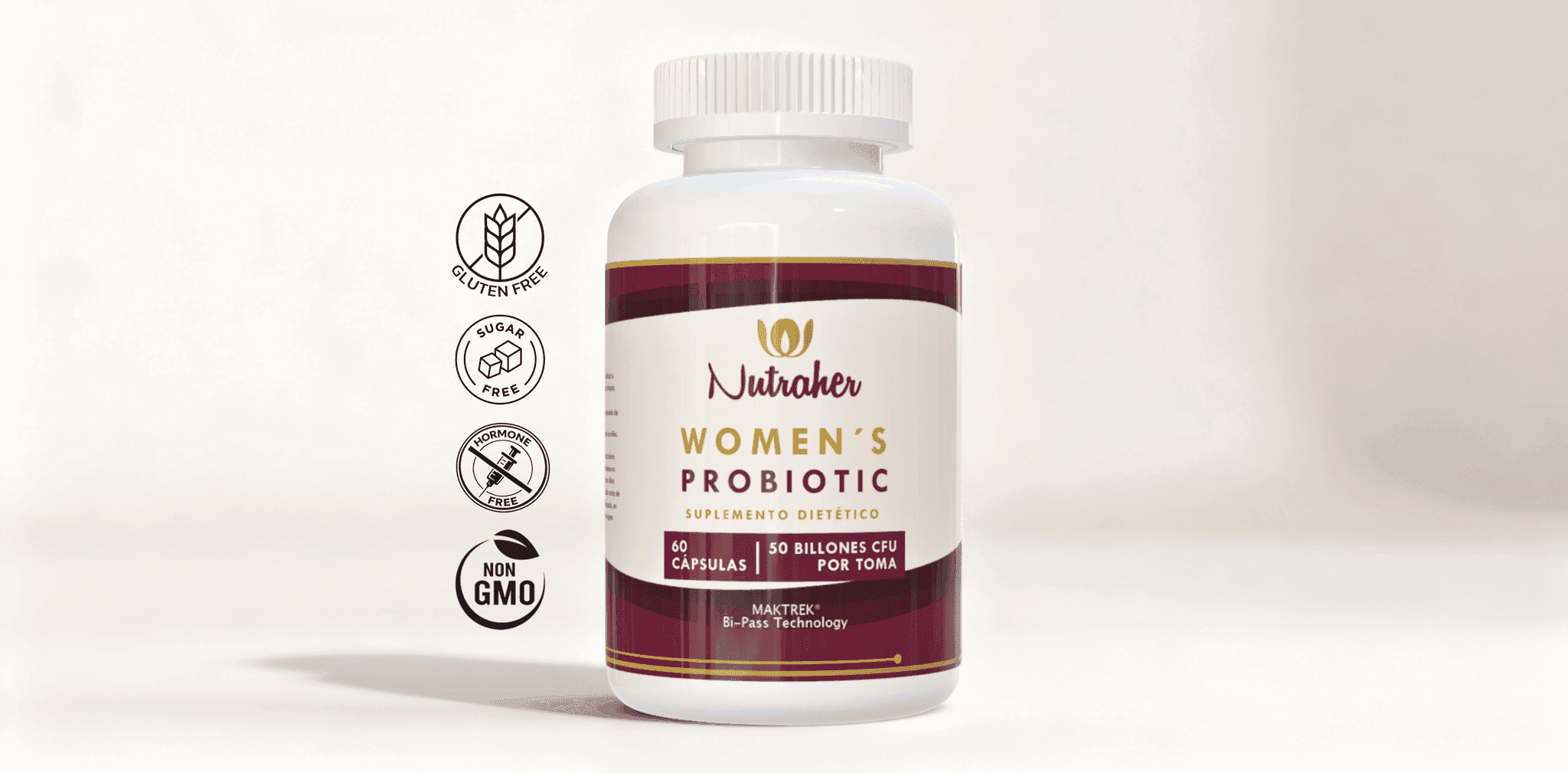 WOMEN'S PROBIOTIC 50 BILLIONS + PREBIOTICS
